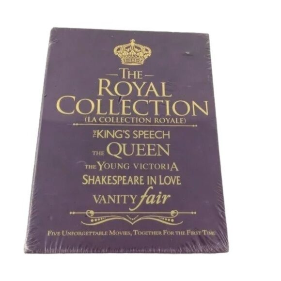 Sealed The Royal Collection DVD Box Set 5 British Movies Films The Queen Vanity - Picture 1 of 11